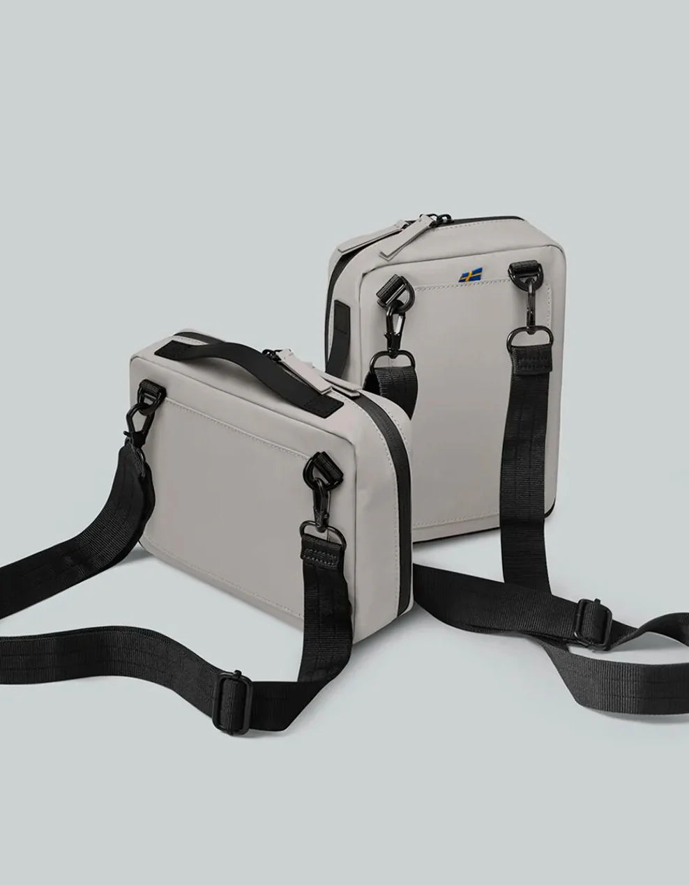 Bandolera Dash Box | Gris | Gaston Luga