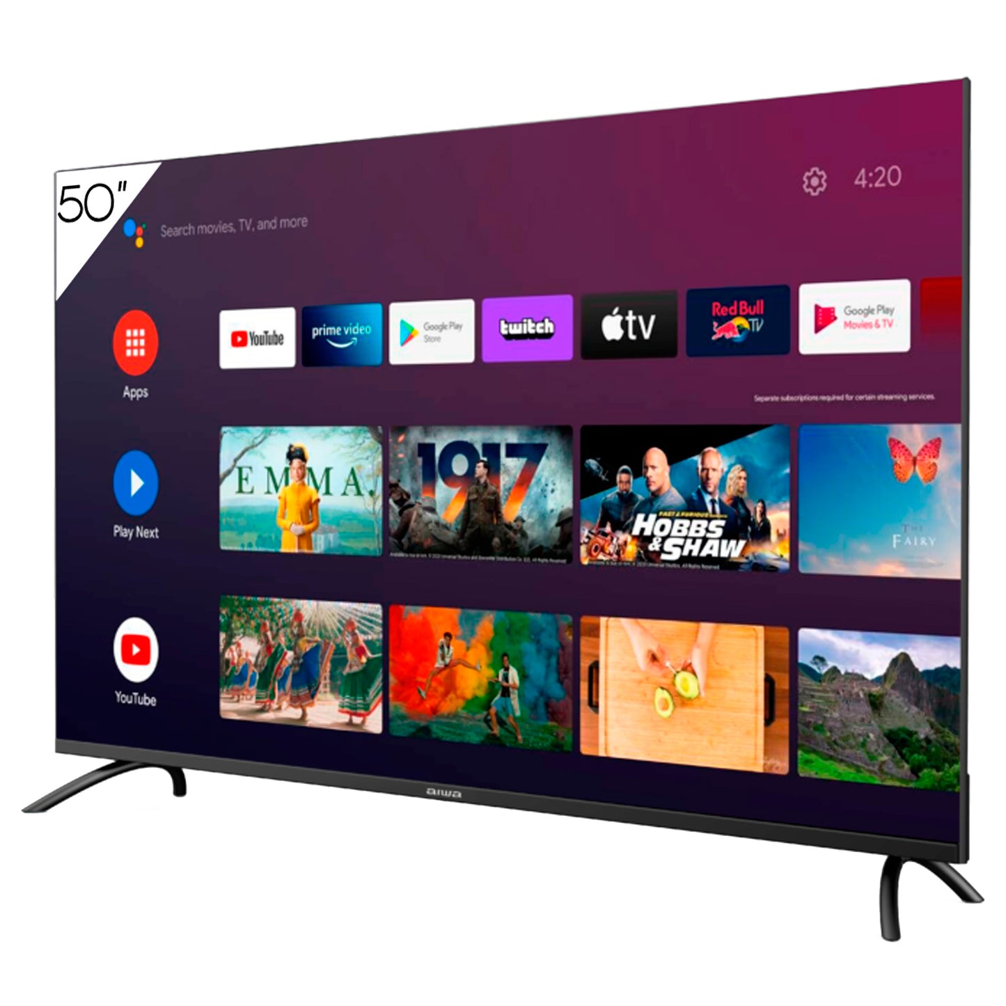 Smart Tv Aiwa 50''  4k HDR