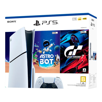 Play Station 5 Slim + 2 juegos