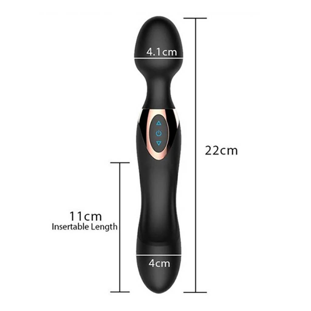 Doble Vibrador para Masajes Estimulador Punto G