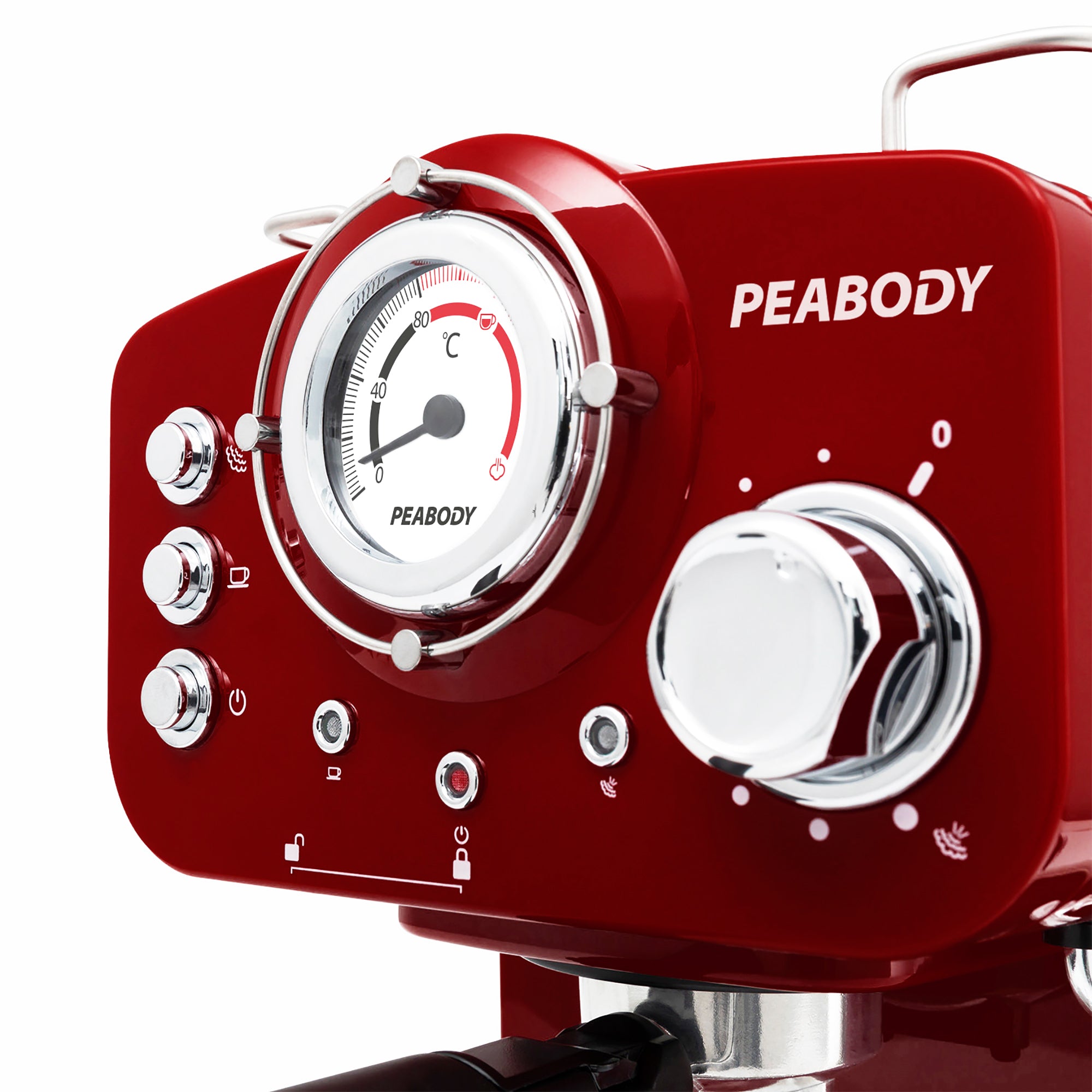 Cafetera Espresso Peabody 1100w 20 Bares 1,25l