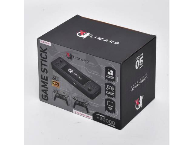 Consola Game Stick para TV 4K 64GB +30000 Juegos X-Lizzard