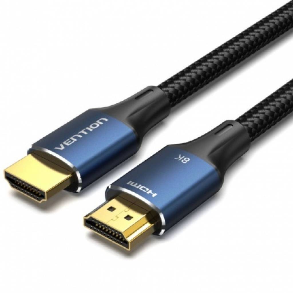 Cable HDMI / 8K / 1M /Aluminio Azul