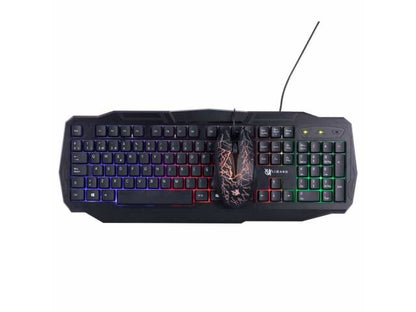 Combo Gamer XZZ-CO-01 Teclado y Mouse RGB USB X-Lizzard