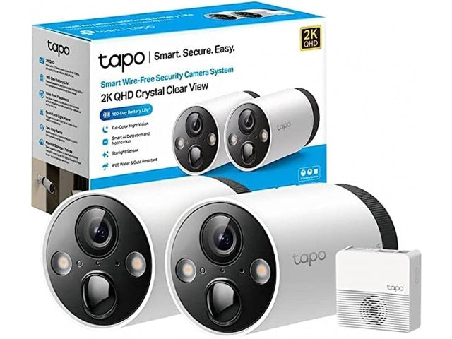 Cámara Seguridad TAPO C420S2 con Batería 2K WiFi TP-LINK