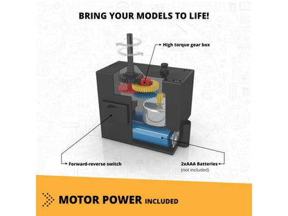 Creative Builder Motorized Grúa +2 modelos CB-M40