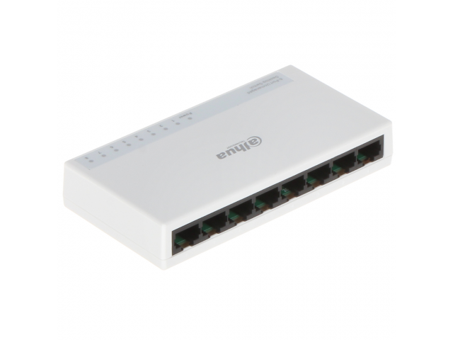 Switch DH-PFS3008-8ET-L-V2 8 Puertos 10/100 Dahua