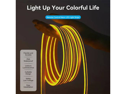 Tira de Luces LED Neon Silicona 5M