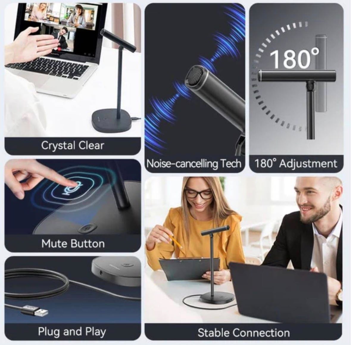 Micrófono de Escritorio USB